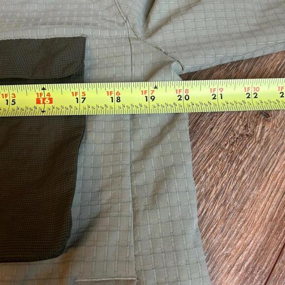 Lululemon Women’s Grid Fleece Hiking Overshirt In Laurel Green Medium Olive 2 - Picture 7 of 9